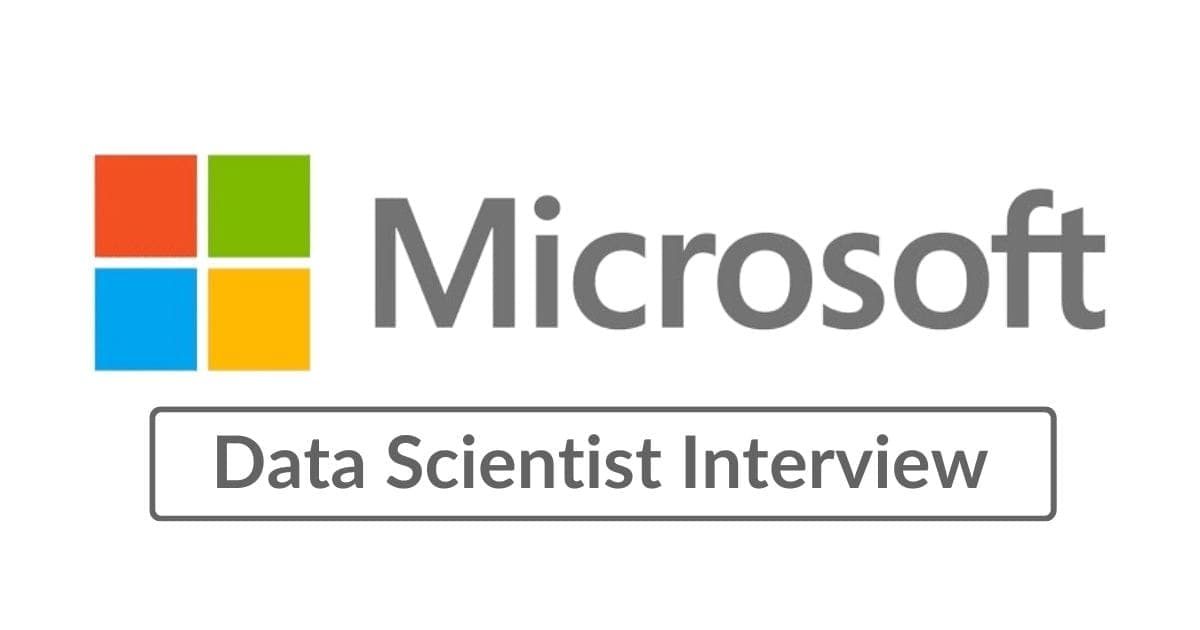 Microsft Data Scientist Interview Feature Image