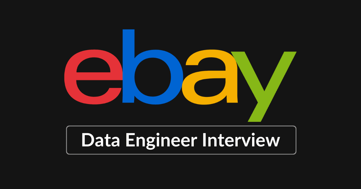 eBay Data Engineer Interview