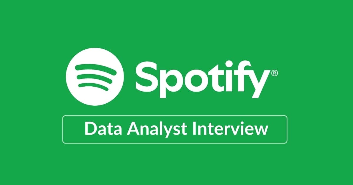 Spotify Data Analyst Interview