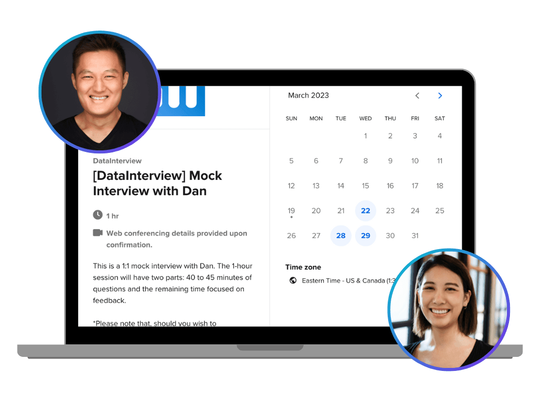 Customer profile user interface