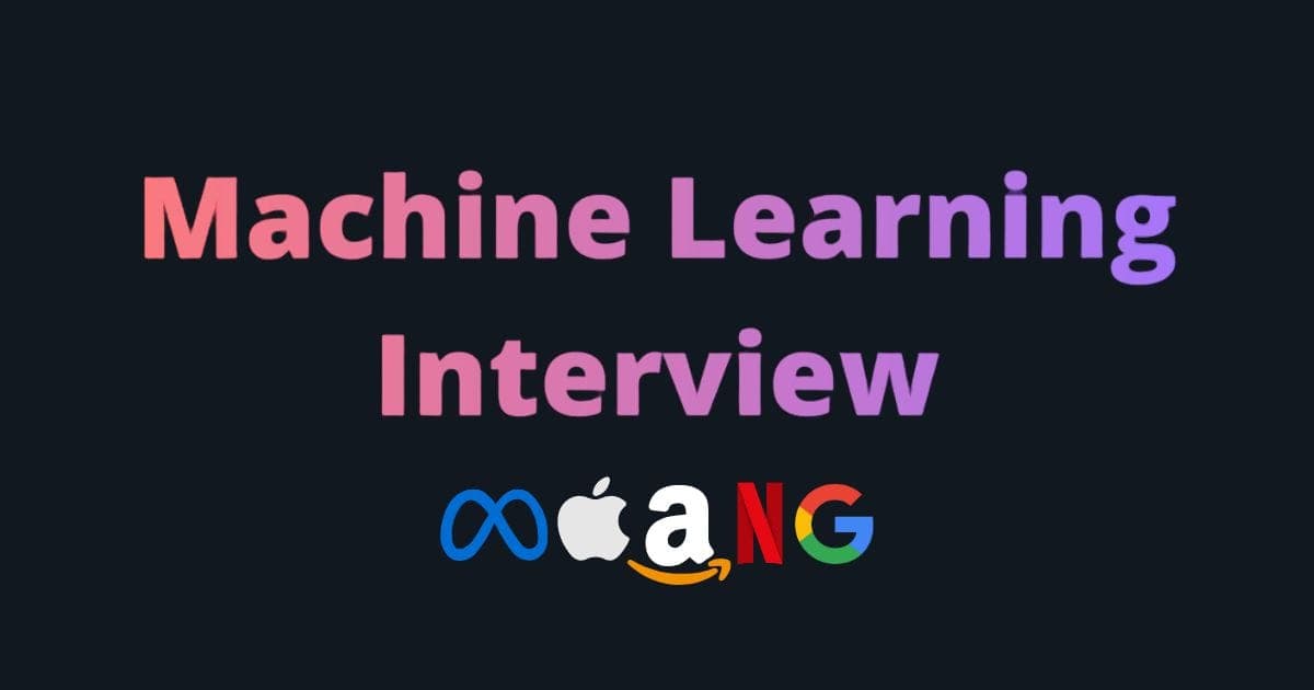 A feature image of the machine learning interview question blog